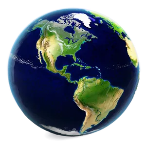 3d Rendered Earth Png 14 PNG Image