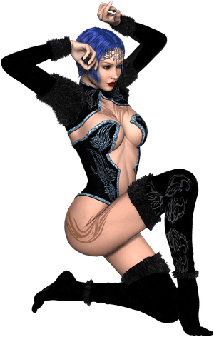 3d Sexy Girl Png, Transparent Png PNG image with transparent background