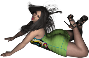 3d Sexy Girls Png, Transparent Png PNG image with transparent background