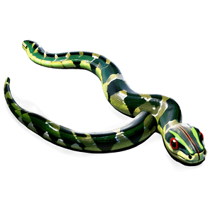 3D Snake Graphic PNG 05032024 PNG image with transparent background