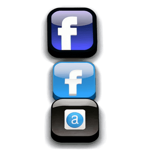 3D Social Media Icons PNG 47 PNG