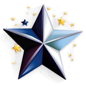 3D Star Vector Model PNG 05252024 PNG