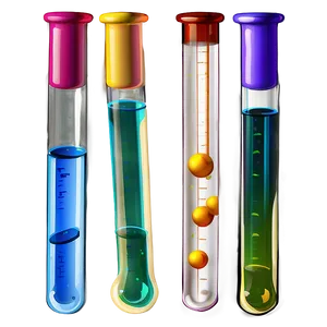 3d Test Tubes Png Per59 PNG Image