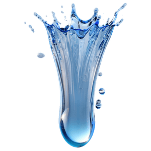 3D Water Splash PNG rdm35 PNG image with transparent background