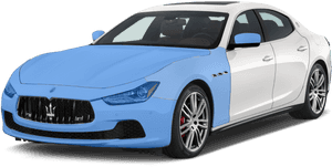 4 Door White Maserati, HD Png Download PNG image with transparent background