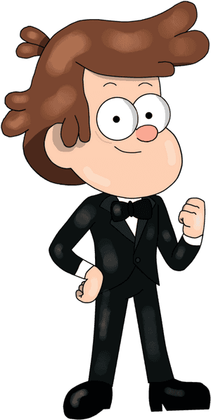 4eyez95 On Twitter - Gravity Falls Dipper In A Suit, HD Png Download PNG image with transparent background