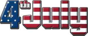 4thof July Celebration Graphic PNG image with transparent background