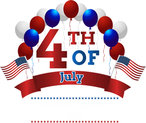 Happy Independence Day 4th July Png Clip Art Image - Happy 4th Of July Png, Transparent Png PNG
