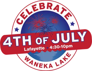 4thof July Celebration Waneka Lake Lafayette PNG Image