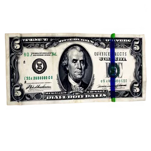 5 Dollar Bills Png 29 PNG Image