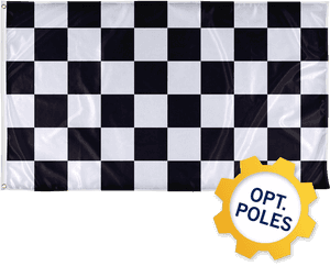 5 X 7 Checkerboard - Red And Yellow Checkered Flag, HD Png Download PNG image with transparent background