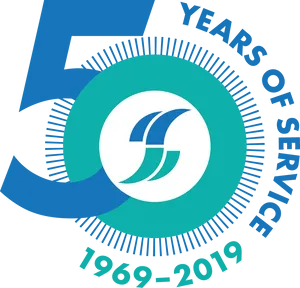 50th Anniversary Logo19692019 PNG Image