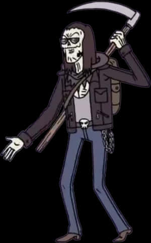 602 X 930 1 - Regular Show Death Character, HD Png Download PNG image with transparent background