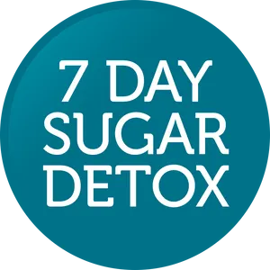 7 Day Sugar Detox Logo PNG Image