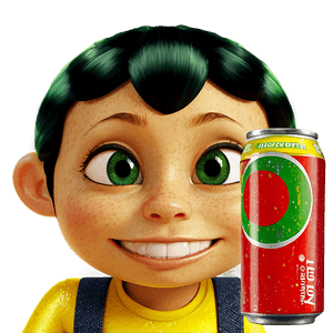 7 Up Cool Spot Character PNG ekw95 PNG