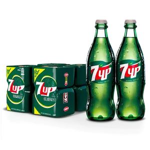 7 Up Glass Bottle Png 06262024 PNG Image