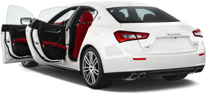 9 Png, Maserati, Format Top - 4 Door White Maserati, Transparent Png PNG image with transparent background