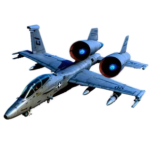 A-10 Warthog Combat Jet Png Etw1 PNG Image