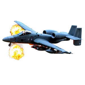 A-10 Warthog Ground Assault Png 5 PNG Image