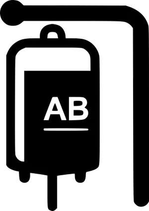 A B_ Blood_ Bag_ Icon PNG Image