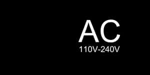 A C Power Voltage Range PNG image with transparent background