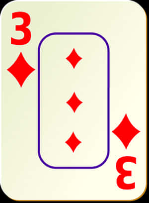 a card with a card in the middle of diamonds PNG image with transparent background