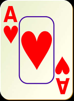 a card with a heart and a blue border PNG image with transparent background