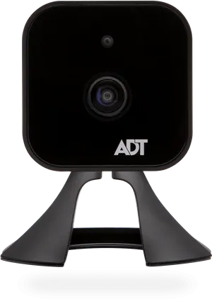 A D T Black Security Camera PNG Image