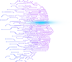 A I Brain Circuitry Concept PNG Image