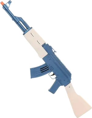 A K47 Rifle Illustration PNG Image