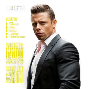 A-lister The Miz Png Tpg48 PNG Image