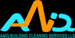 A N I Q Cleaning Services Logo PNG image with transparent background