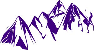 Hill Clipart Purple Mountain - Mountain Clipart Png PNG image with transparent background