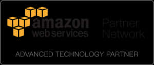 A W S Advanced Technology Partner Badge PNG image with transparent background