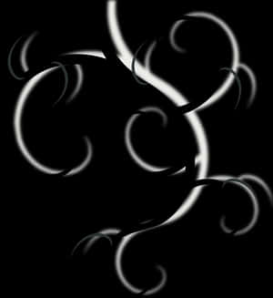 Black Underline Swirl Clip Art - Swirl Clip Art, HD Png Download PNG image with transparent background