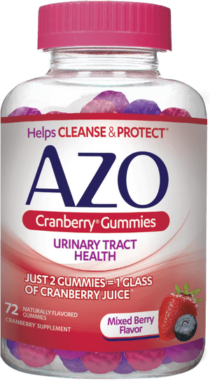 Azo Cranberry Gummies, HD Png Download PNG with transparent background