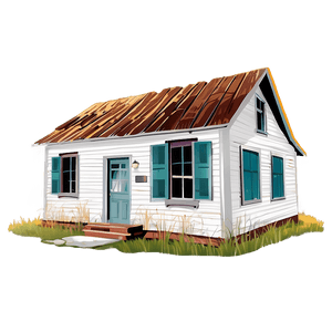Abandoned House Vector PNG 05212024 PNG image with transparent background