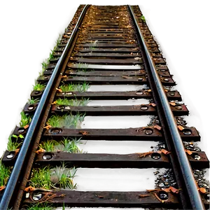 Abandoned Railroad Track Png 56 PNG Image