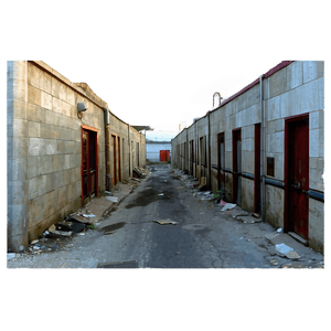 Abandoned Street Alley PNG 06112024 PNG image with transparent background