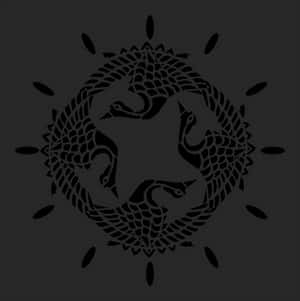 Abstract Animal Clock Design PNG image with transparent background
