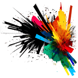 Abstract Art Explosion PNG fox76 PNG image with transparent background
