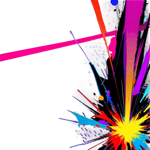 Abstract Art Explosion PNG hym71 PNG image with transparent background