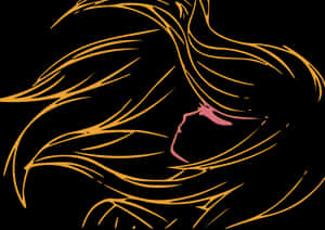 Abstract Beauty Profile PNG image with transparent background