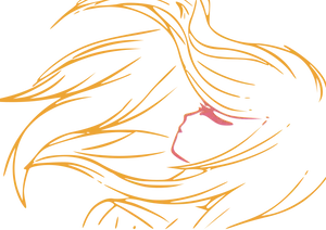 Abstract Beauty Profile PNG Image