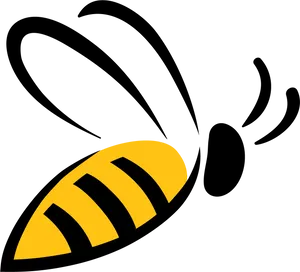 Abstract Bee Stripe Design PNG Image