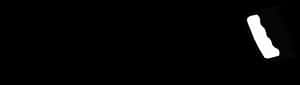 Abstract Black Backgroundwith White Shape PNG