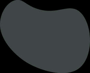Abstract Black Blob Shapes PNG