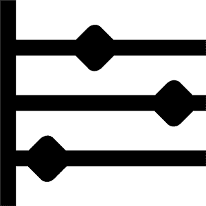 Abstract Black Shapeson Blue Background PNG image with transparent background