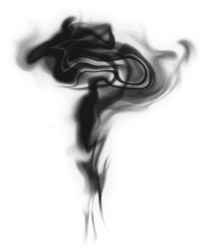 Smoke Silhouette Png - Black Smoke Png Transparent, Png Download PNG with transparent background