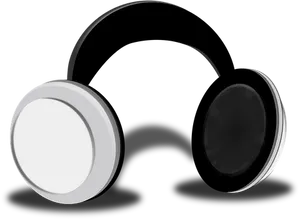 Abstract Blackand White Circles PNG Image